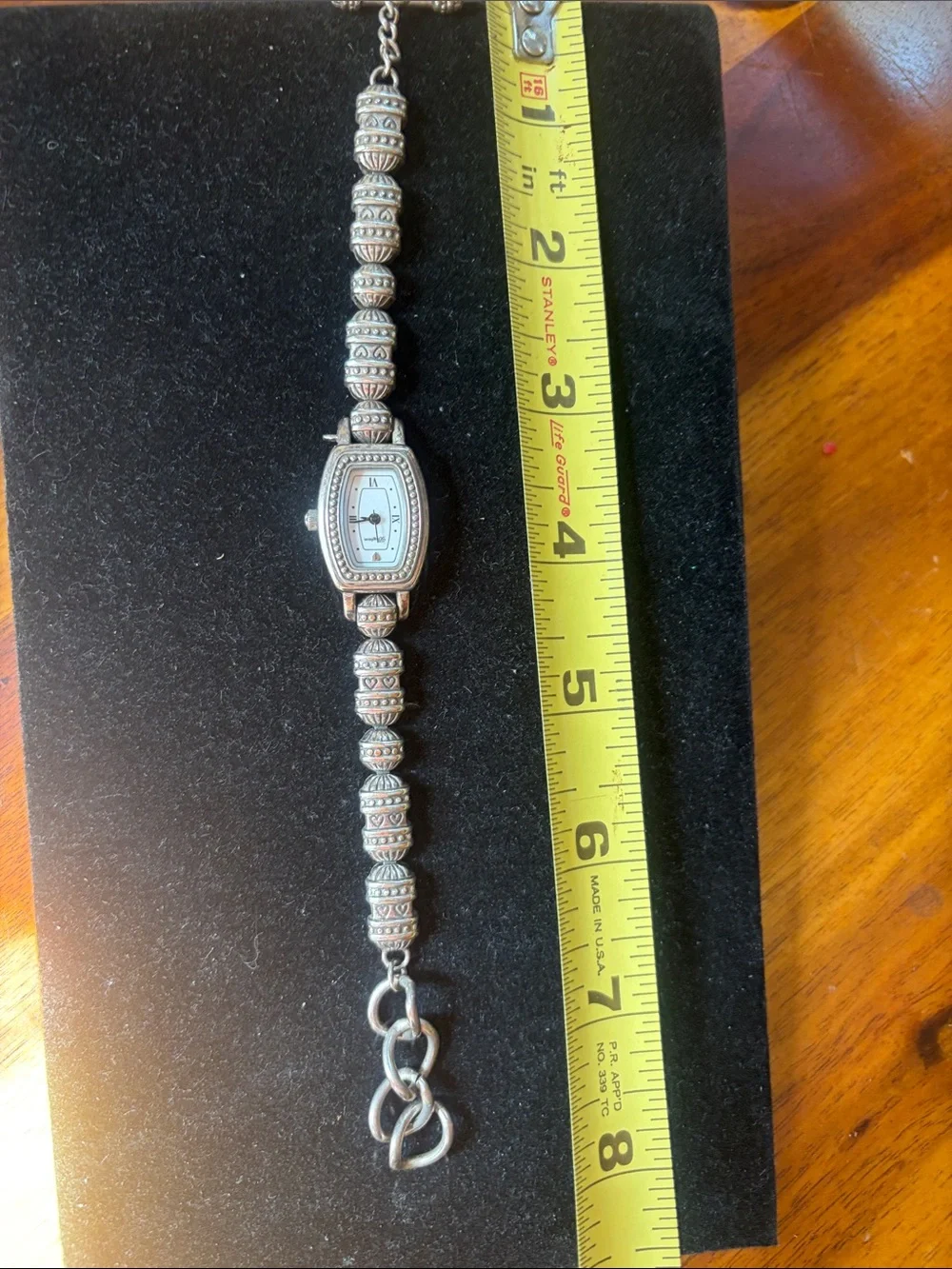 Brighton silver Beaded Women's Watch Bracelet